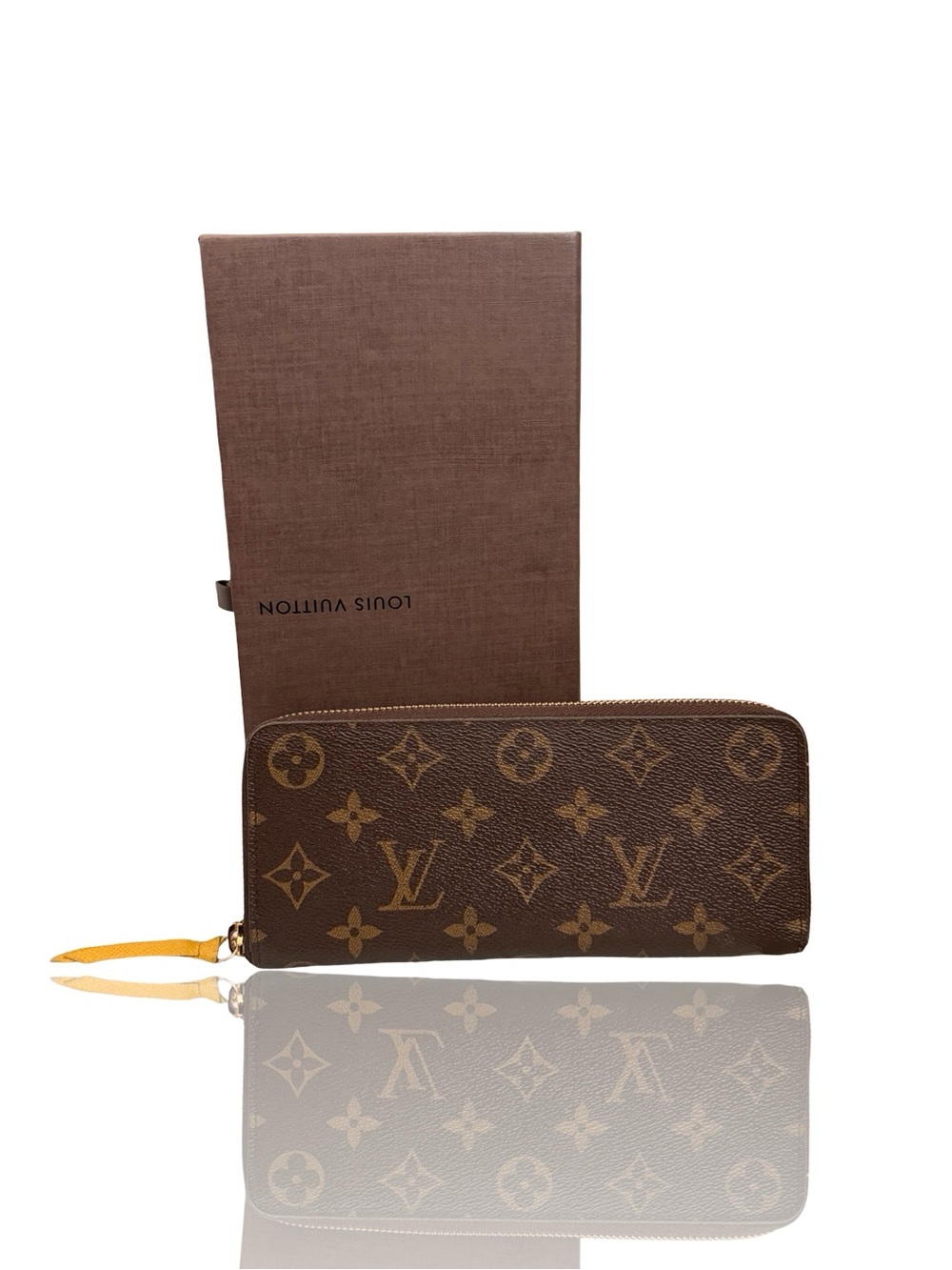 Louis Vuitton Monogram Portefeiulle Clemence Zippy Around Long Wallet